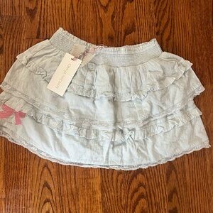 NTW LoveShackFancy bespoke girls Billy skirt